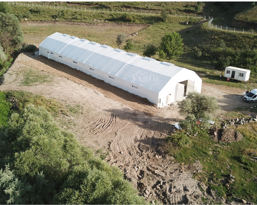 Varol Tent sheep and goat shelter