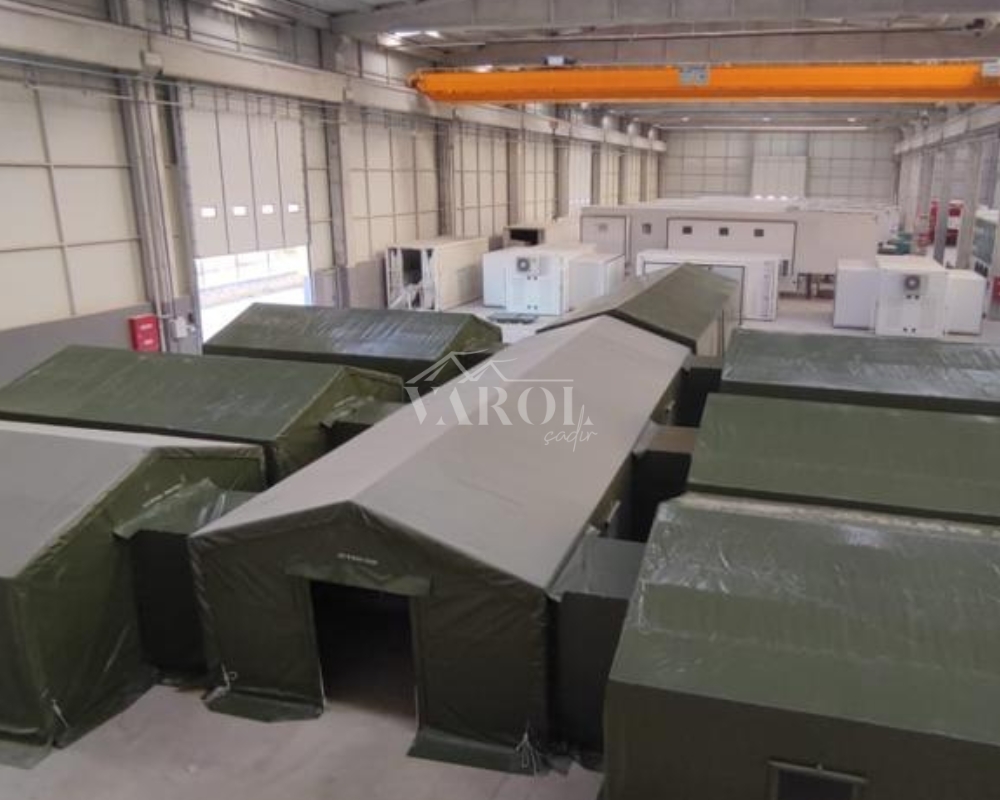 Varol Tent refugee camp city