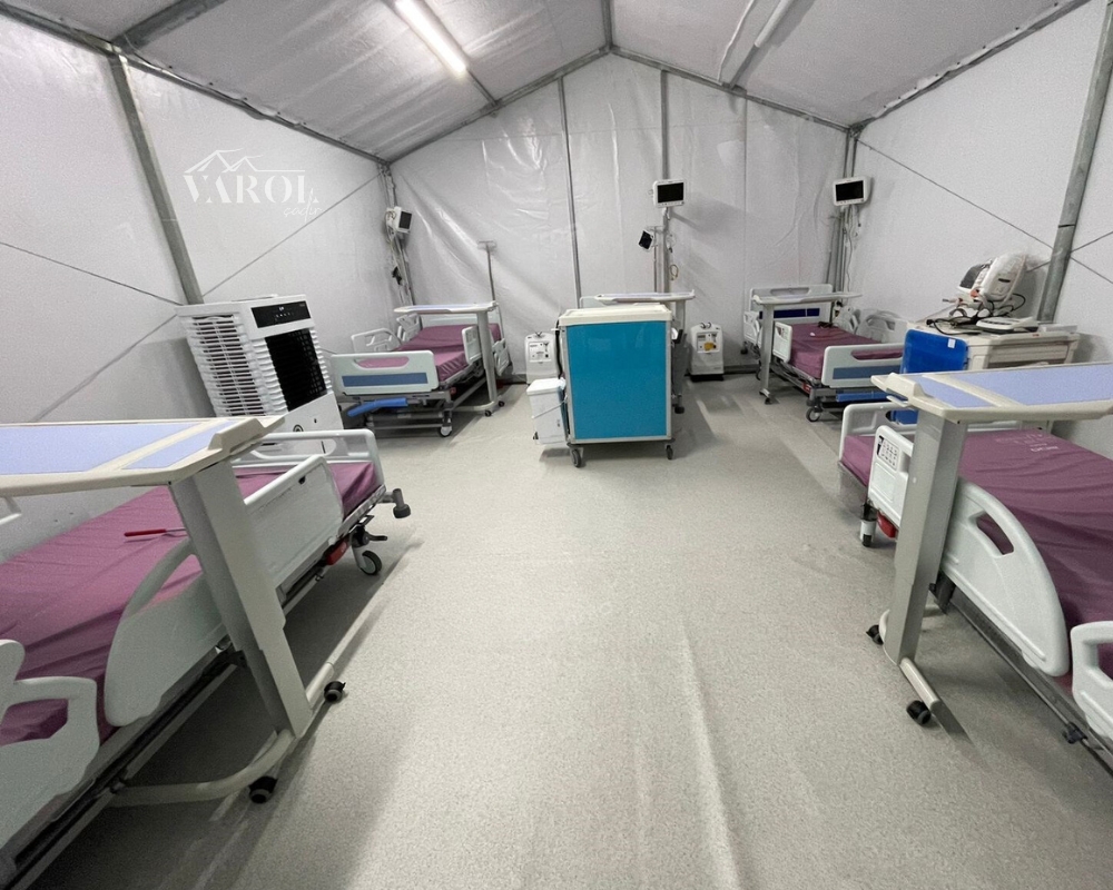 Varol Tent refugee camp city