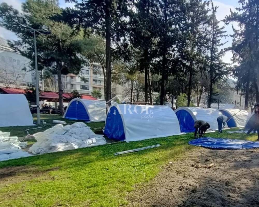 Varol Tent refugee camp city