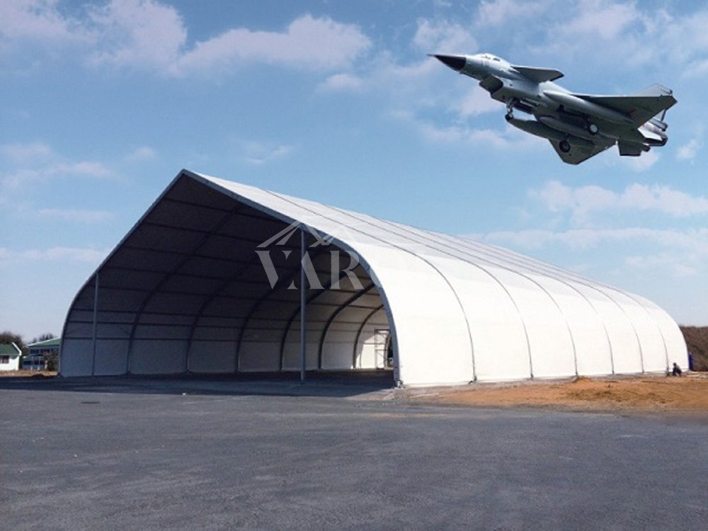 Tent aircraft hangar tent