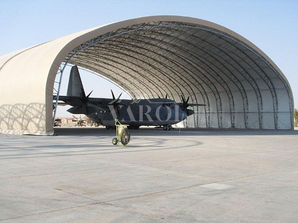 Tent aircraft hangar tent