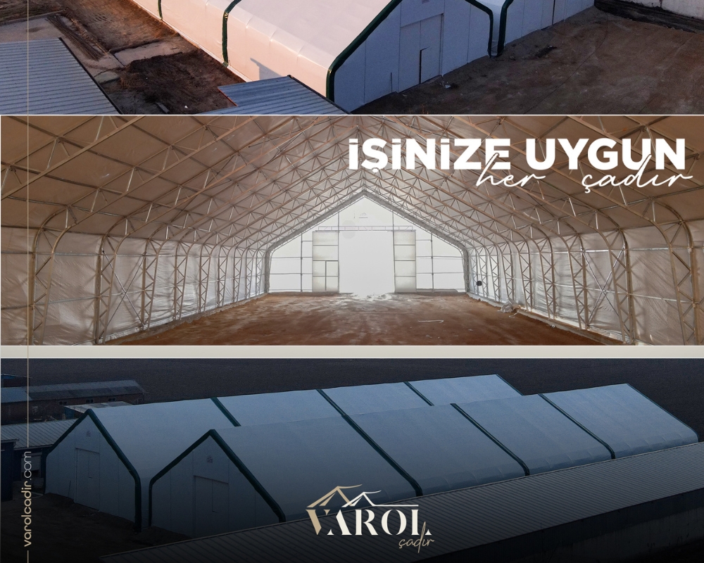 Heavy-Duty Industrial Warehouse Tents