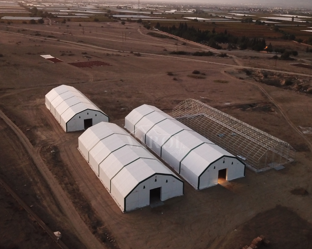 Heavy-Duty Industrial Warehouse Tents