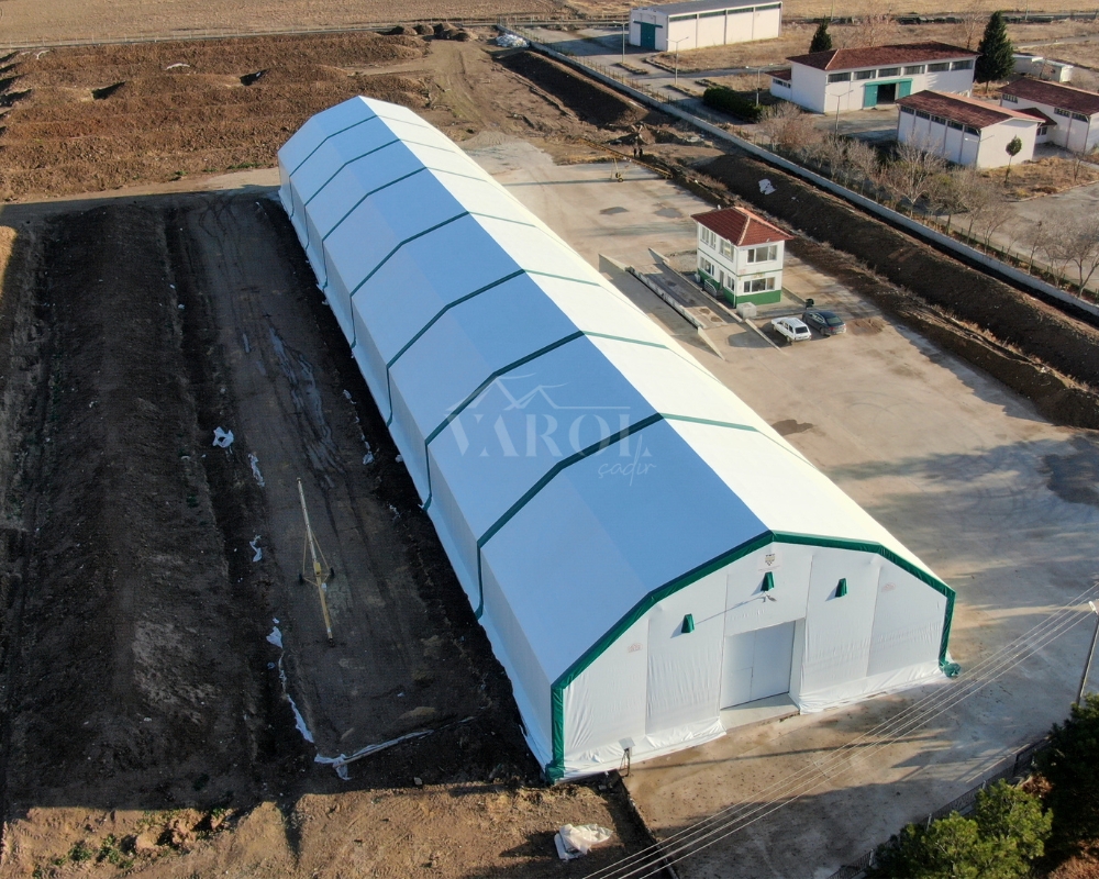 Heavy-Duty Industrial Warehouse Tents